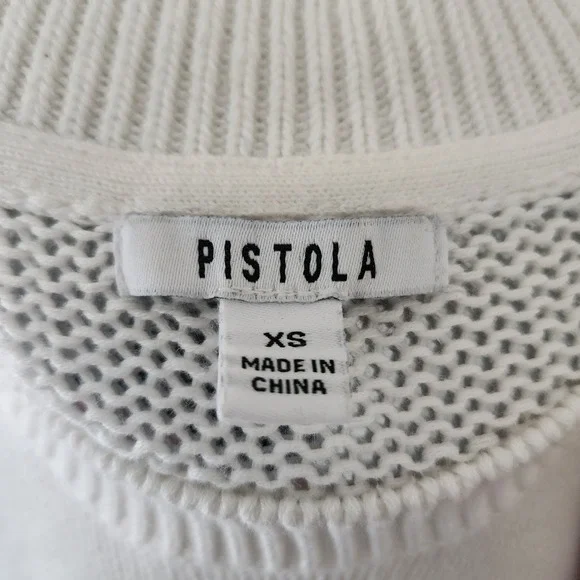 Pistola‎ Multicolored Stripe Knit Top Women's Size XS - Picture 3 of 4